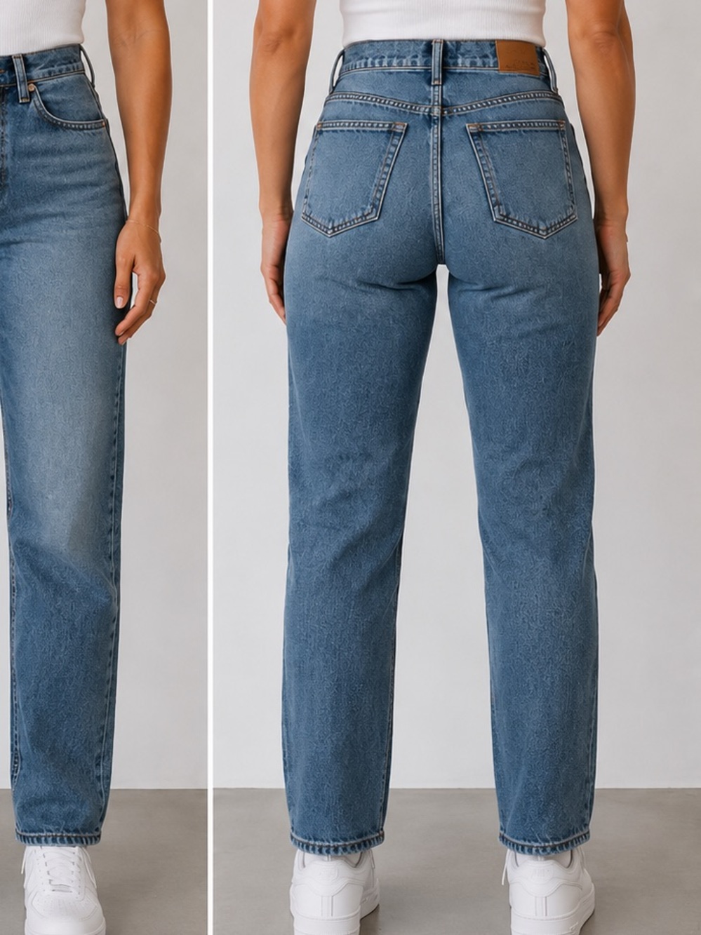 Madewell The Perfect Vintage Jean Size 26 High Rise Straight Leg Medium Wash